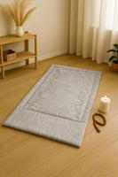 سجادة صلاة مبطنة Mehrab رمادي