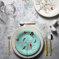 طقم مائدة فاخر 84 قطعة Grace Mint