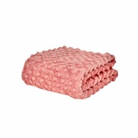 بطانية مواليد Lily لون وردي