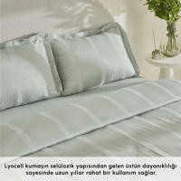 طقم مفارش مزدوج كينج Alvin أخضر