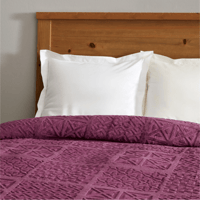 بطانية شتوية مزدوج Blair عنابي