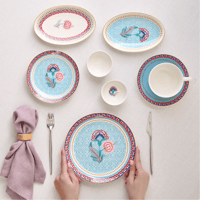 طقم مائدة فطور فاخر 26 قطعة Spello