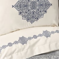 طقم مفارش عرايس كوين Maira كحلي