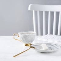 كوب شاي إنجليزي Marble