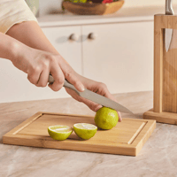 طقم سكاكين احترافية مع ستاند ولوح تقطيع Vigor