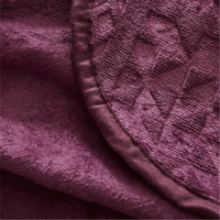 بطانية شتوية مزدوج Blair عنابي