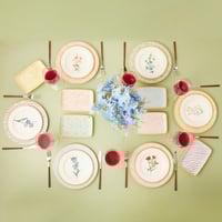 طقم صحون فاخر 18 قطعة Botanica