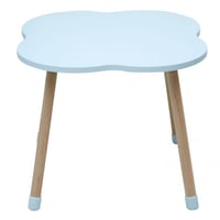 طقم طاولة و 2 كرسي أطفال خشبي Cloud لون أزرق