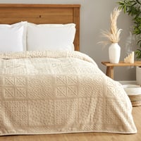 بطانية شتوية مزدوج Blair بيج