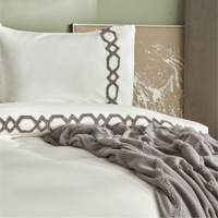 طقم مفارش مزدوج كوين Julia Gray