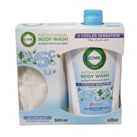 غسول الجسم مضاد للجراثيم COVIX منثول/النعناع