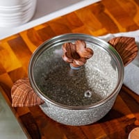 قدر بايو جرانيت صغير Dark Silver