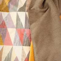 طقم مفارش مزدوج كوين Frenela أصفر