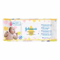 مناديل مبللة للبشرة شديدة الحساسية Johnson's