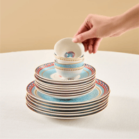 طقم مائدة فطور فاخر 26 قطعة Spello