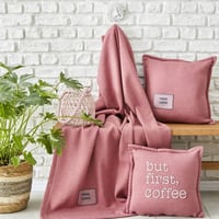 طقم لحاف خفيف ومخدة صغيرة Softy أحمر