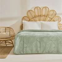 بطانية شتوية مزدوج Rita أخضر