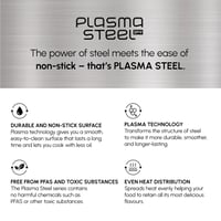 مقلاة بلازما ستيل 3 طبقات Plasma Steel