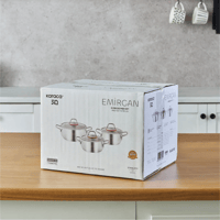 طقم قدور ستانلس ستيل Emirgan