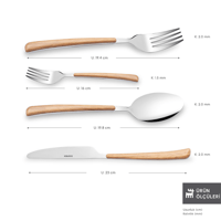 طقم ملاعق فندقي فاخر Melia