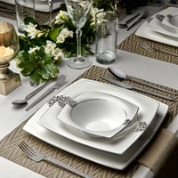 طقم صحون فاخر 40 قطعة Fine Pearl Shining