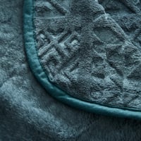 بطانية شتوية مزدوج Blair أخضر بترولي