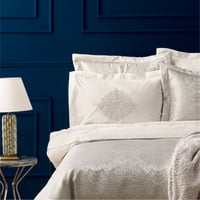 طقم مفارش عرايس كوين Maira فضي