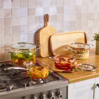 طقم قدور زجاج فاخر Amore