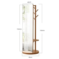 علاقة ملابس مع مرايا Grace