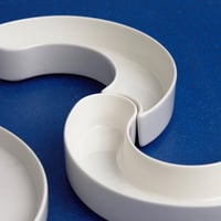 طقم مائدة فطور فاخر 29 قطعة Stream Bone Waterway