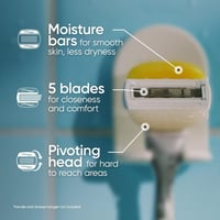 شفرات للتبديل حلاقة نسائية بإضافة اولاي المرطب بخل...