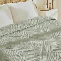 بطانية شتوية مزدوج Rita أخضر