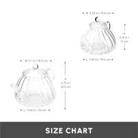 إبريق شاي زجاجي بالستايل التركي Lori