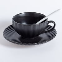 كوب قهوة ايسبريسو Daisy لون أسود