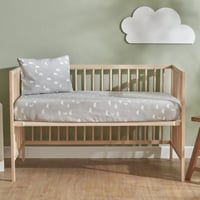 طقم شرشف مواليد Cloudy Gray