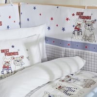 طقم مفارش مواليد Best Friends