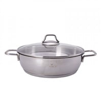 قدر ستانلس ستيل قصير Asya وسط