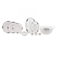 طقم مائدة فاخر 62 قطعة Selina