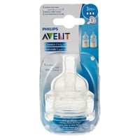 طقم حلمات كلاسيك من عمر 3 شهور AVENT