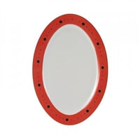 صحن سيراميك بيضاوي Moroccan