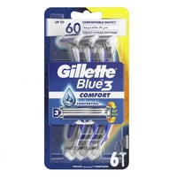 شفرات حلاقة رجالية Gillette بلو ثري كومفورت