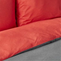 طقم مفارش مزدوج كوين Pruva Kirmizi