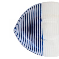 صحن زجاجي فاخر Riba White