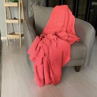 بطانية خفيفة Serisonu لون أحمر