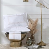 طقم مفارش مزدوج كوين Freya White