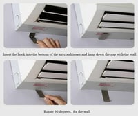 موجه مكيف سبليت Shield لون أبيض