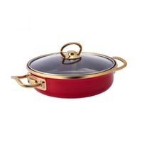 طقم قدر ومقلاة صغيرة Retro