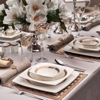 طقم مائدة فاخر 62 قطعة Majesty