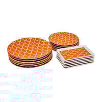 طقم صحون فاخر 18 قطعة Marrakech