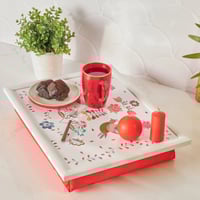 صينية تقديم مع وسادة مدمجة Parlin